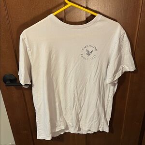 American Eagle Outfitters Light Cream Men's Tee